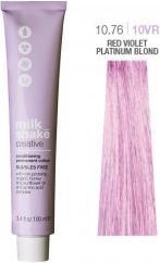 Produktbild Milk_Shake Vopsea permanenta Creative 10.7610VR, Blond Platinat Violet Rosu, 100ml (107610vr Red Violet Platinum Blond 100 Ml)