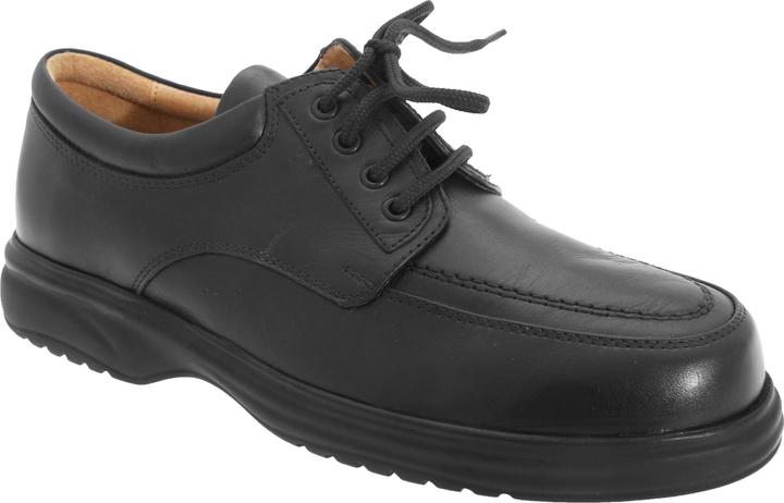 Roamers Superlite Schnürhalbschuhe Schnürschuhe Leder breite Passform
