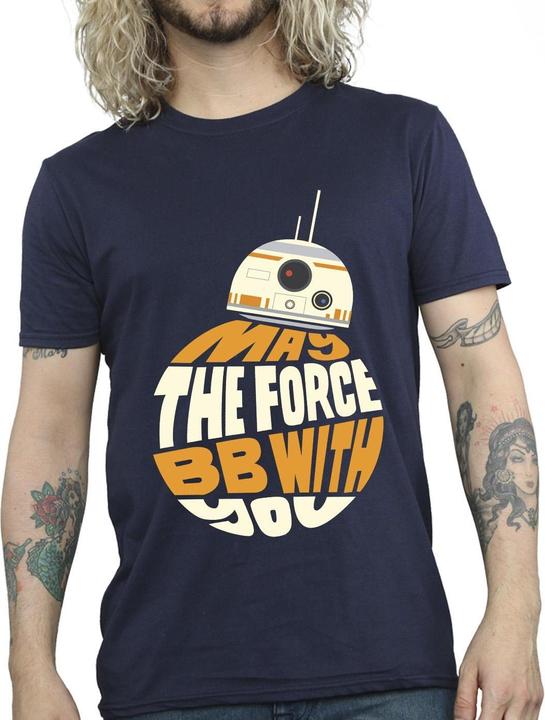 Produktbild Star Wars May The Force BB8 TShirt (3XL)
