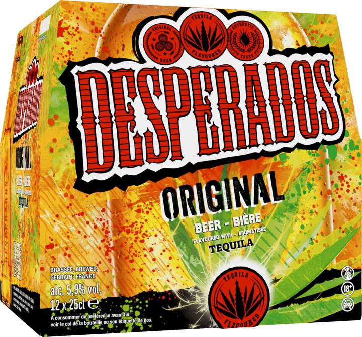Actual product image Desperados Original (12 x 25 cl)