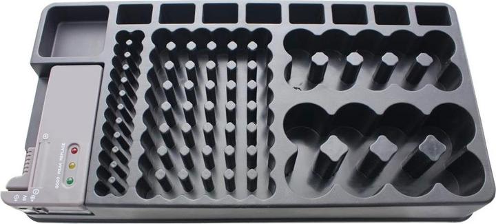 Immagine prodotto AccuCell Organizzatore di batterie 2in1, contenitore universale per batterie 1-110 o batterie