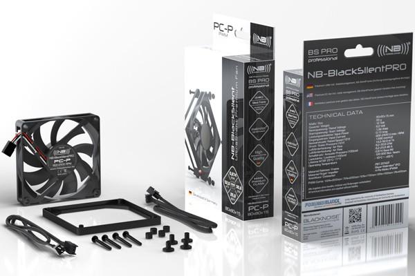 Actual product image Noiseblocker NB-BlacksilentPRO P-1 (80 mm, 1 x)
