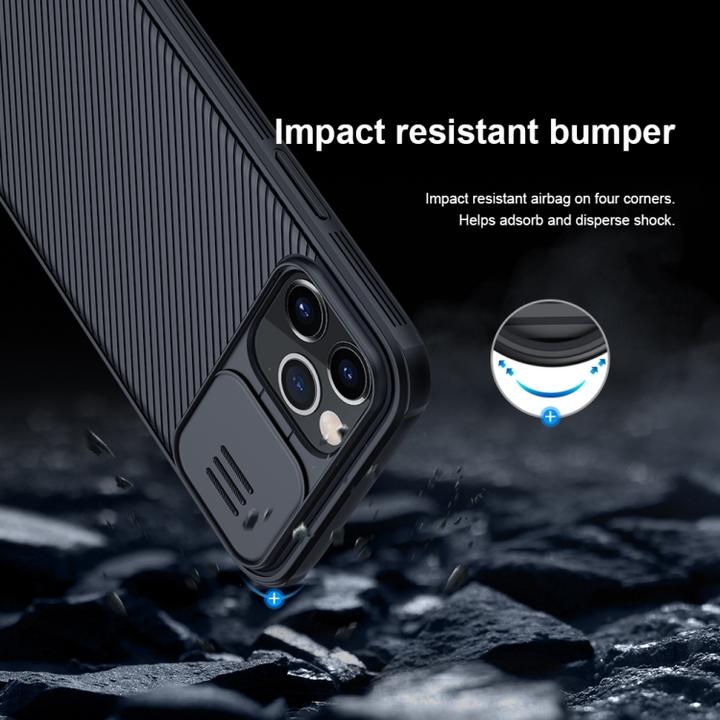 Produktbild Nillkin CamShield Series Hardcase Hülle (Apple iPhone 12 Pro, Apple iPhone 12)