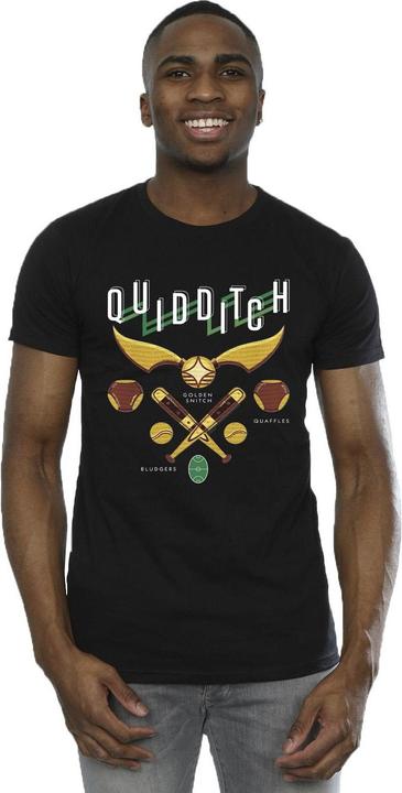 Immagine prodotto Quidditch Bludgers Quaffles Maglietta Uomo (L)