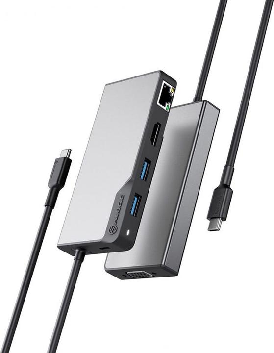 Actual product image Alogic USB-C FUSION MAX 6-IN-1 HUB (USB-C, 80 Ports)