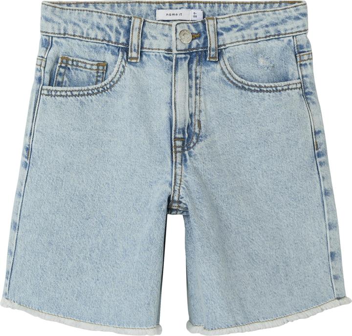 Name it Nkfbella Hw Wide Dnm Shorts 1488-Be Noos