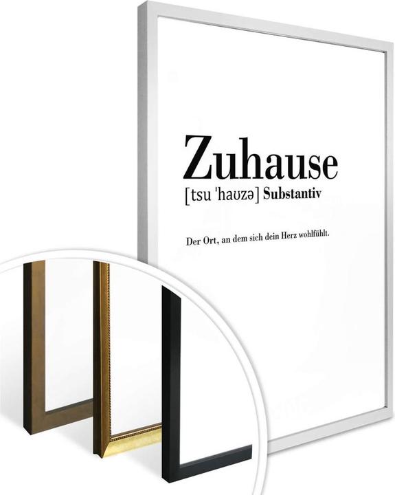 Image du produit Trenddeko Grammaire - Maison (40 x 50 cm)