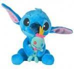 Productafbeelding NoName Simba 6315877004X06 Disney Stitch met Scrump 25 cm Officiële gelicentieerde knuffel, zachte cha (25 cm)