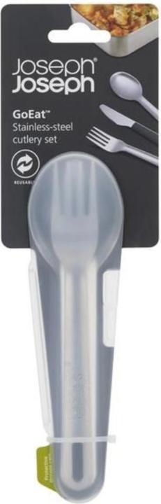 Image du produit Joseph Joseph GoEat, Besteckset edelstahl, 18cm (1 pièce(s), Couteau, Fourche, Set de couverts)