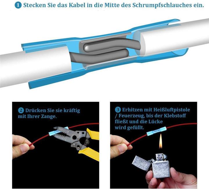 Actual product image Intirilife Box of 200 Crimp Connectors
