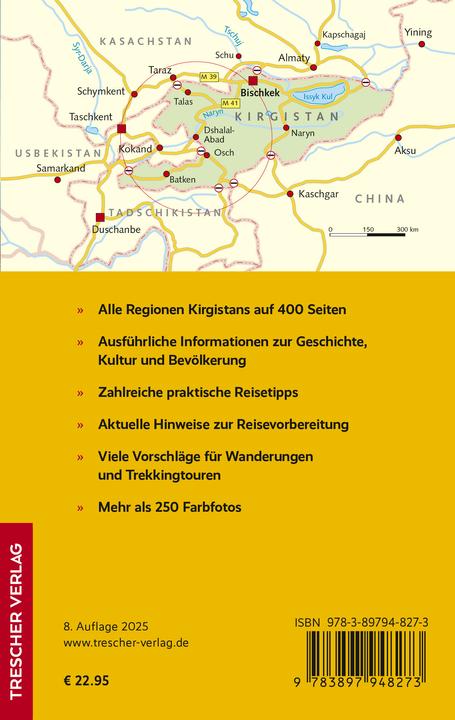 Actual product image Reiseführer Kirgistan (German, Dagmar Schreiber, Stephan Flechtner, 2025)