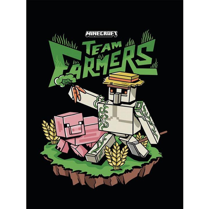 Produktbild Minecraft Leinwanddruck Team Farmers (80 x 60 cm)