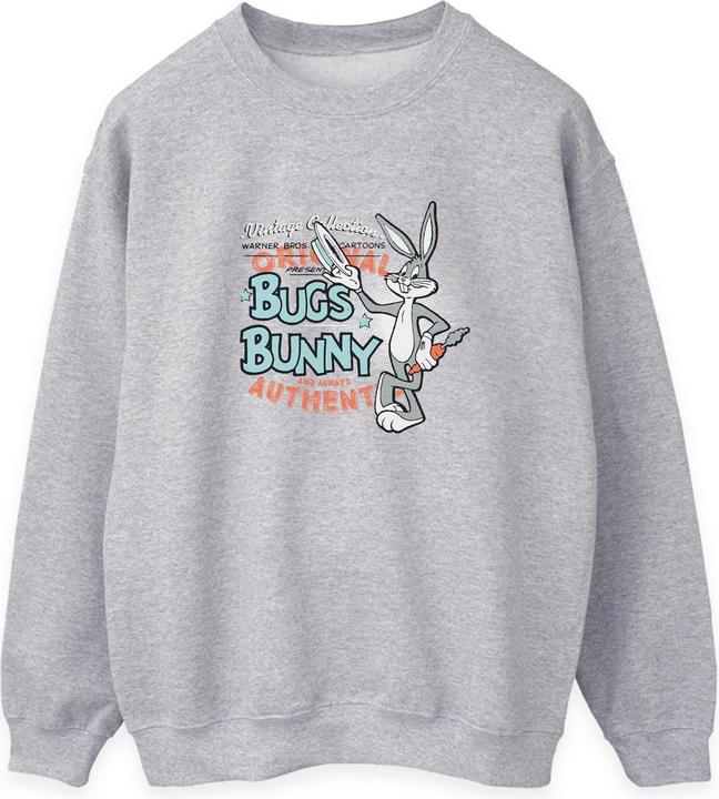Looney Tunes Womens/Ladies Bugs Bunny Vintage Sweatshirt