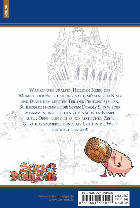 Immagine prodotto Seven Deadly Sins 27 (Tedesco, Suzuki Nakaba, 2019)