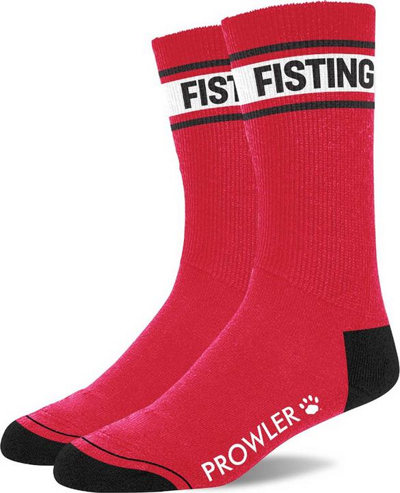 Prowler Fisting Socks - Red/Black (One Size)