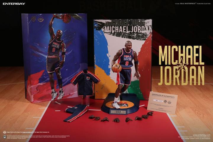 Produktbild Enterbay NBA Collection figurine Real Masterpiece 1/6 Michael Jordan Barcelona '92 Limited Edition 30 cm