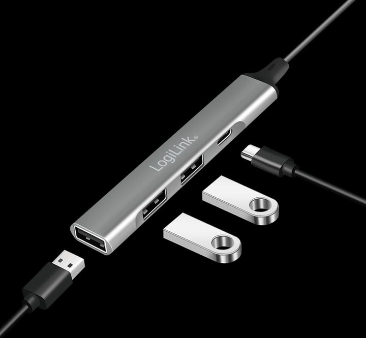 Immagine prodotto LogiLink Prüfen (USB-C, 4 Porti)