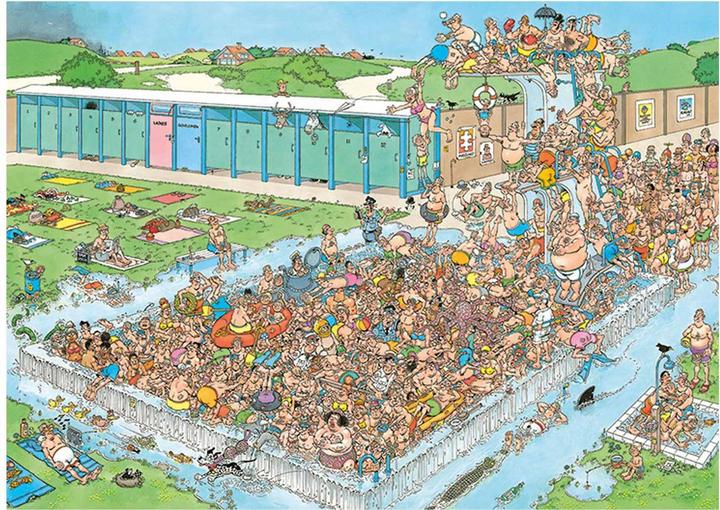 Actual product image Jumbo Pool Pile-Up (1000 pieces)