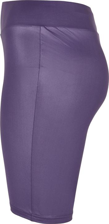Actual product image Urban Classics Ladies Imitation Leather Cycle Shorts (XS)