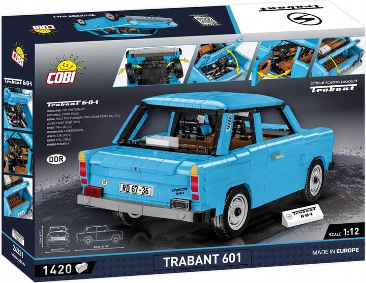 Actual product image Cobi Trabant 601 S