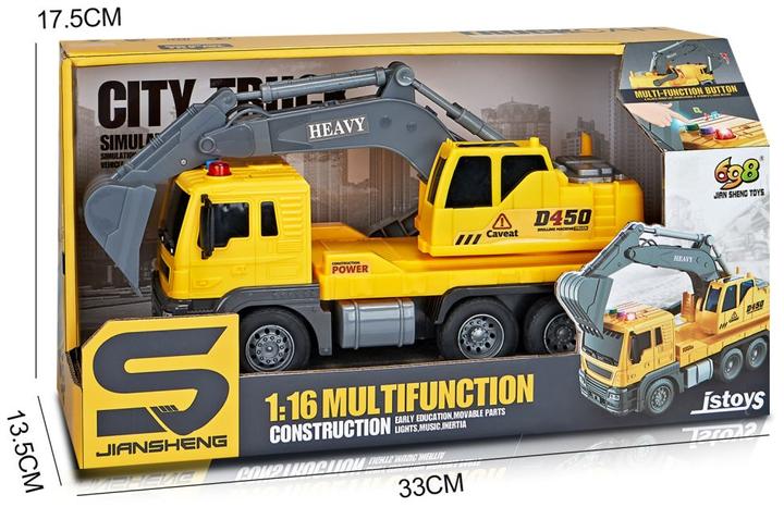 Immagine prodotto Amuuso Camion 1/16 + braccio della gru