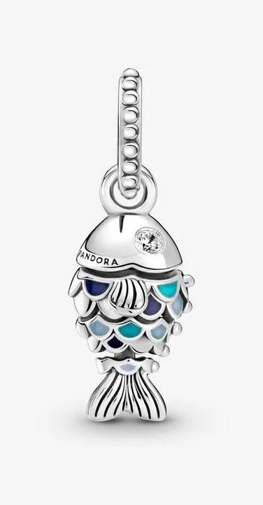 Actual product image Pandora Fish (Silver 925, Enamel)