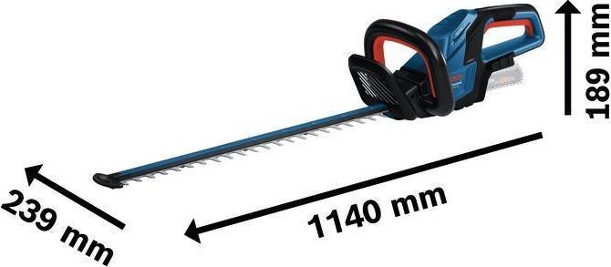 Produktbild Bosch Professional Bosch Heckenschere GHE 18V-60 (II) (Akkuheckenschere)