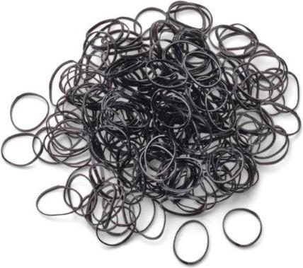Actual product image Trisa Mini Rasta hair elastics 10 mm 250 pcs. (Hair tie)