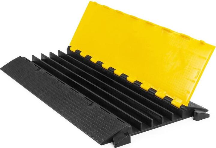 Immagine prodotto Power Dynamics Kabel Goot - Leistungsdynamik CB5S - Professioneller Kabelbrücken- / Kabelschutz - 93 cm - 30 Tonnen (Ponte cavo, 93.50 cm)
