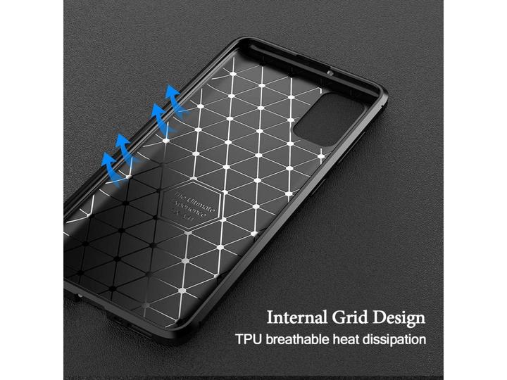 Immagine prodotto Screenguard Custodia Oppo A52 / A72 Cover Carbon Design TPU (Oppo A52, Oppo A72)