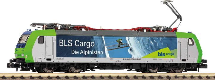 Actual product image Piko BLS Cargo electric locomotive 485 017-8 The Alpinists Ep. VI Sound (Track N)
