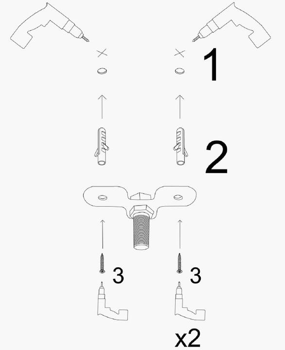 Actual product image Opviq Calvin (E27)