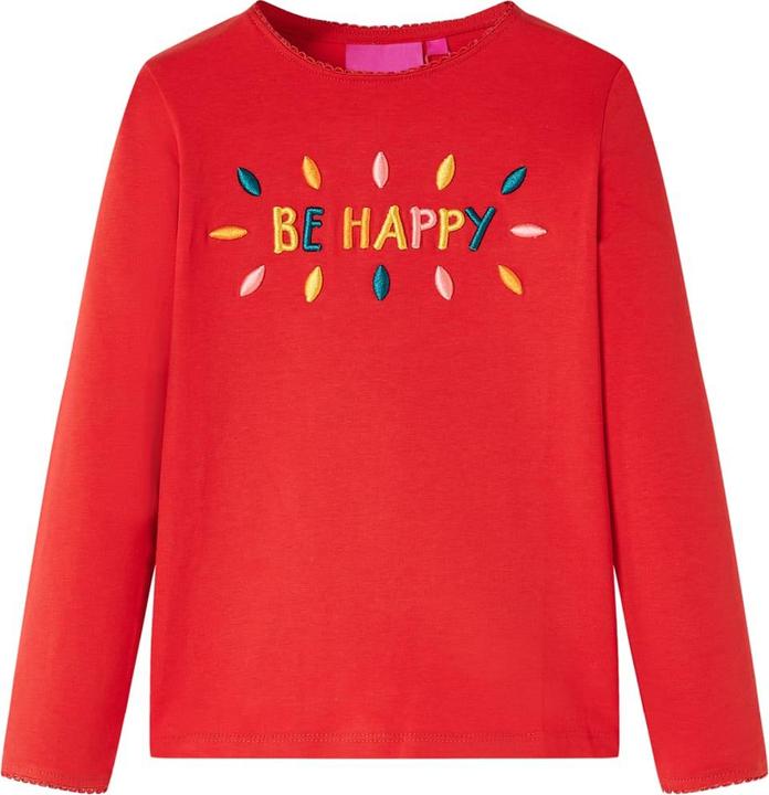 Immagine prodotto VidaXL Camicia da bambino a maniche lunghe rosso 140,Materiale: 95 % cotone. 5 (140)