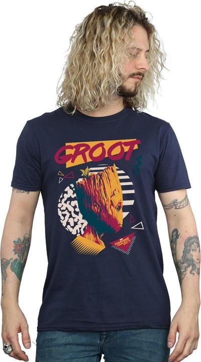 Actual product image Mens Guardians Of The Galaxy Vol. 2 80s Groot T-Shirt (XXL)