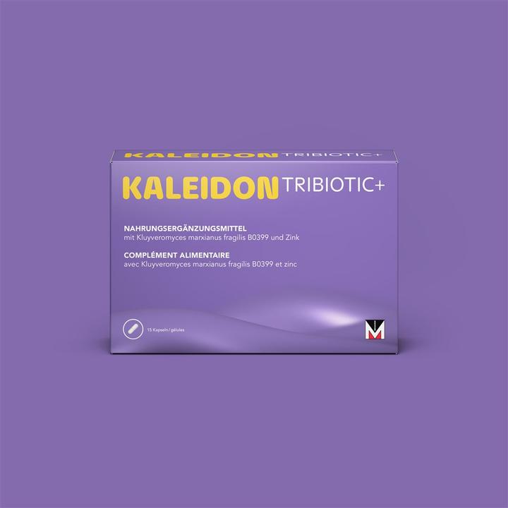 Actual product image Menarini Kaleidon Tribiotic+ Kaps 15 Stk (15 Piece, Capsules)
