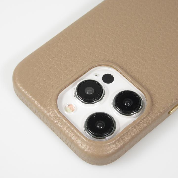 Actual product image PhoneLook Cover Fully grained luxury calfskin with metal buttons and MagSafe (Apple iPhone 15 Pro)
