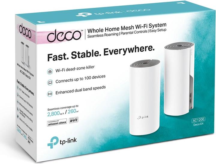 Immagine prodotto TP-Link Deco E4 WLAN Mesh 2-pack Set (AC1200)