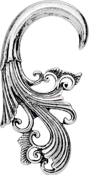 Image du produit Star Piercing Poids à l'oreille Crochet argenté antique (Laiton)