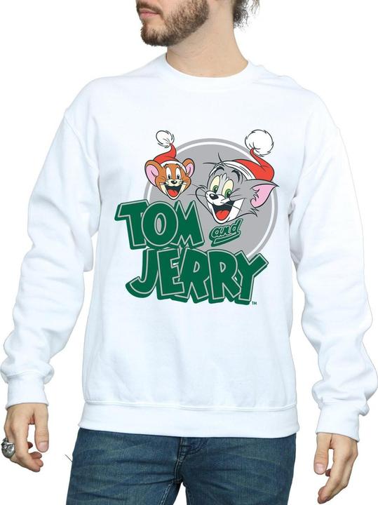Immagine prodotto Tom & Jerry Christmas Greetings Felpa Uomo (XL)