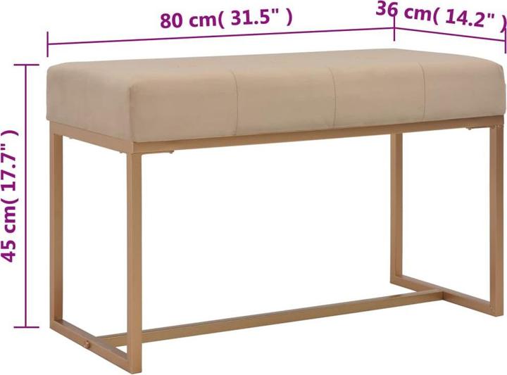 Beige et or