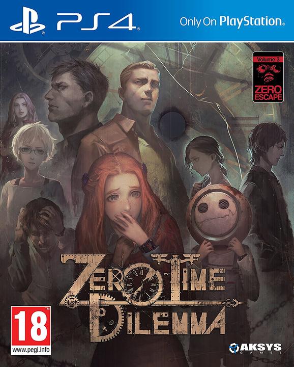 Actual product image Aksys Game Zero Time Dilemma (PS4, EN)