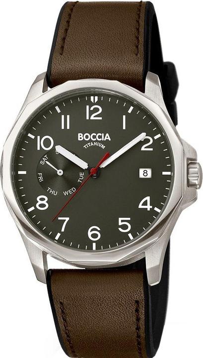 Actual product image Boccia 3644-01 Mens Titanium Watch 40mm 10ATM (Analogue wristwatch, 40 mm)