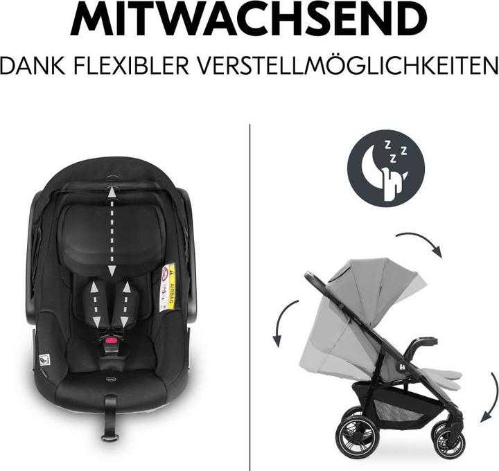 Produktbild Hauck Shop N Care Trio Set Grey