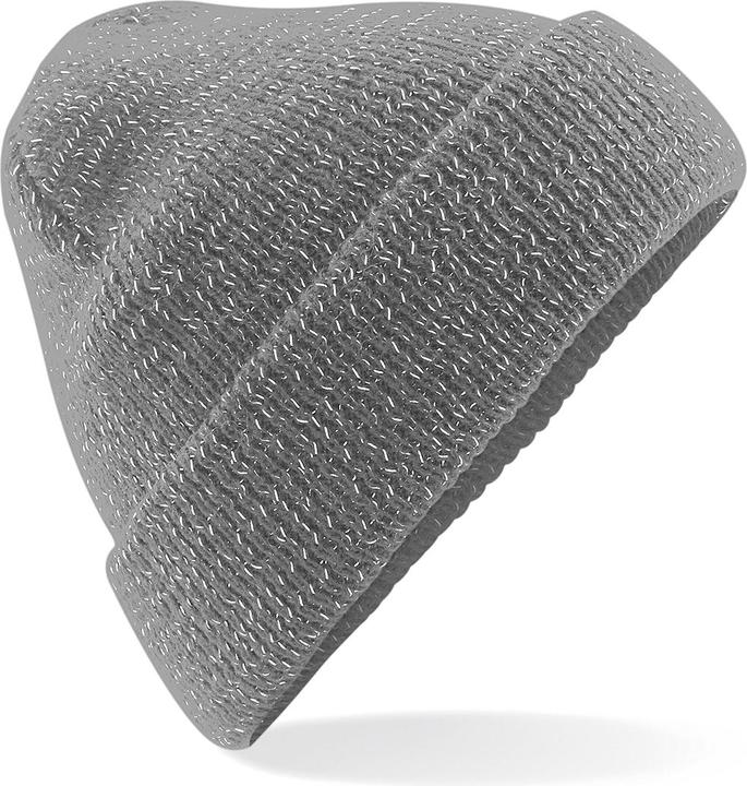 Actual product image Beechfield Reflective adult beanie (One size)