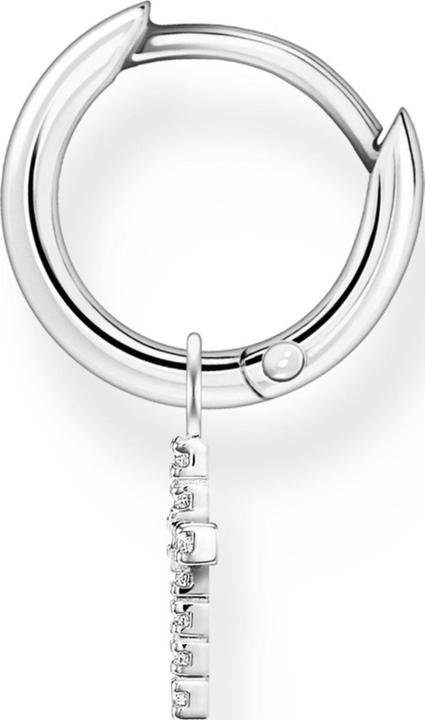 Produktbild Thomas Sabo Einzel Creole mit Kreuz Anhänger Silber (925er Silber)