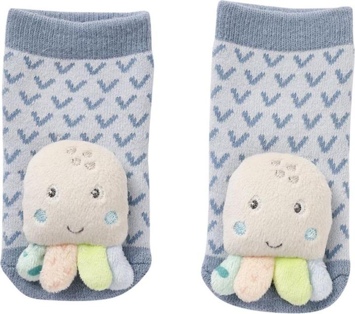 Fehn Rasselsocken Oktopus (Einzelpack, 19 - 20, 15 - 18)