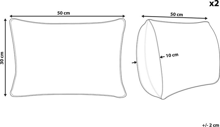 Actual product image Beliani Saron (30 x 50 cm)