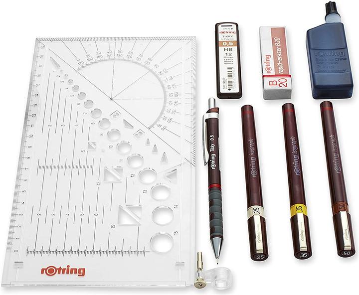Produktbild Rotring Isograph Tuschefüller College Set