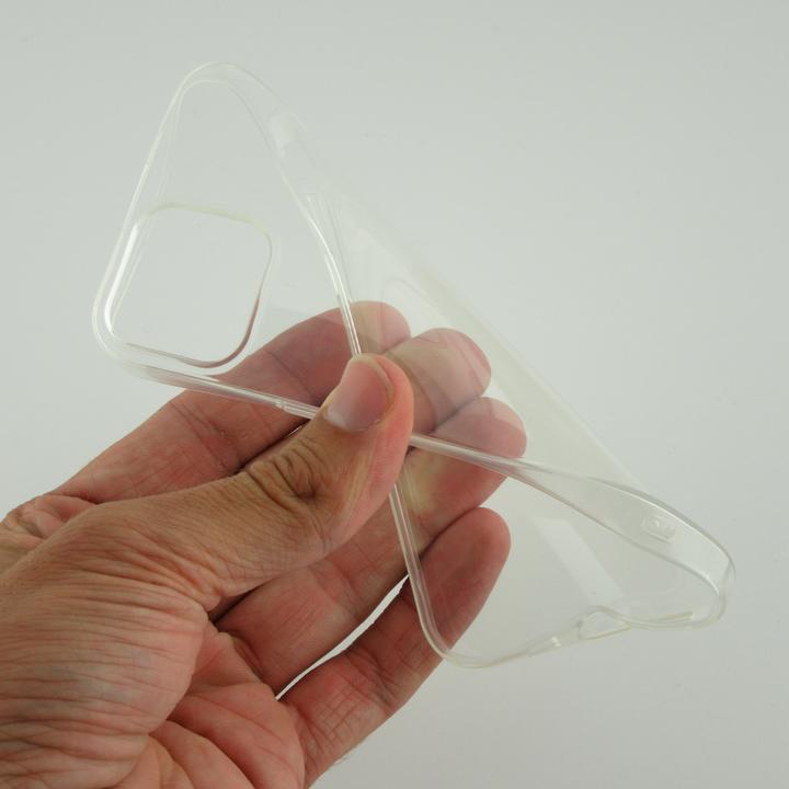 Produktbild PhoneLook Hülle Gummi Silikon Gel Simple Super Clear flexibel (Apple iPhone 13 mini)