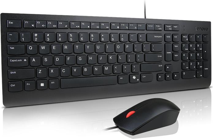 Produktbild Lenovo Essential Wired Keyboard & Mouse Nordic (Co